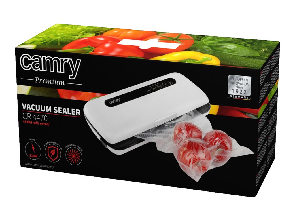 Camry | Bar Vacuum sealer | CR 4470 | Power 110 W | White - Image 8
