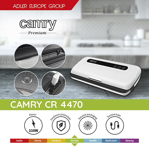 Camry | Bar Vacuum sealer | CR 4470 | Power 110 W | White - Image 13