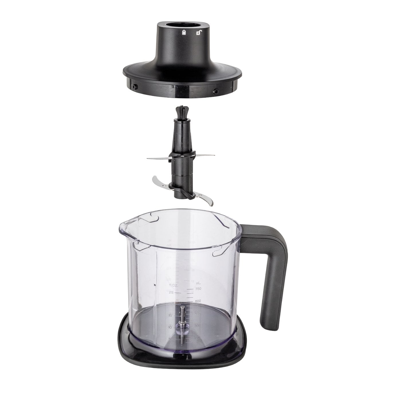 Caso | Blender | HB 1000 | Hand Blender | 1000 W | Number of speeds Variable | Turbo mode | Chopper | Stainless steel - Image 3