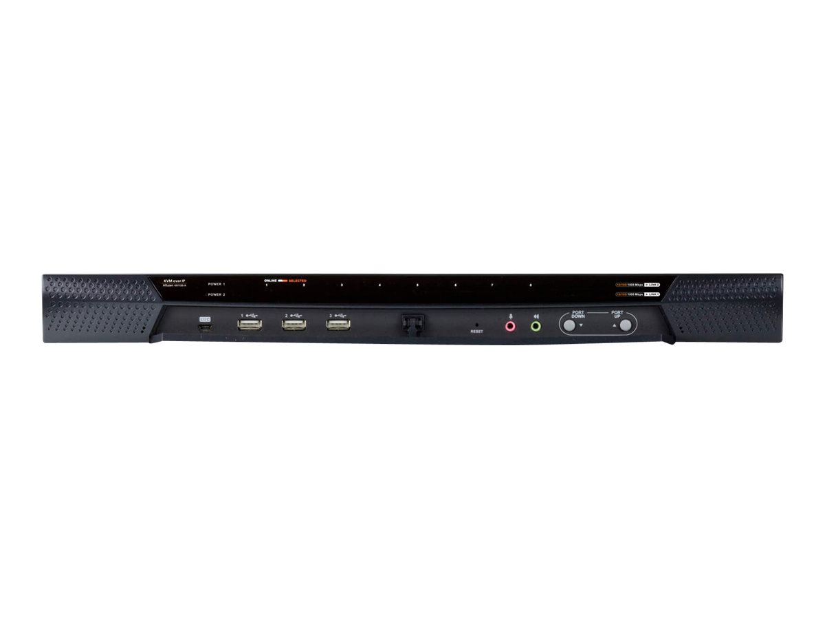 Aten | 1-Local/1-Remote Access 8-Port Cat 5 KVM over IP Switch with Virtual Media (1920 x 1200) | KN1108VA-AX-G - Image 2
