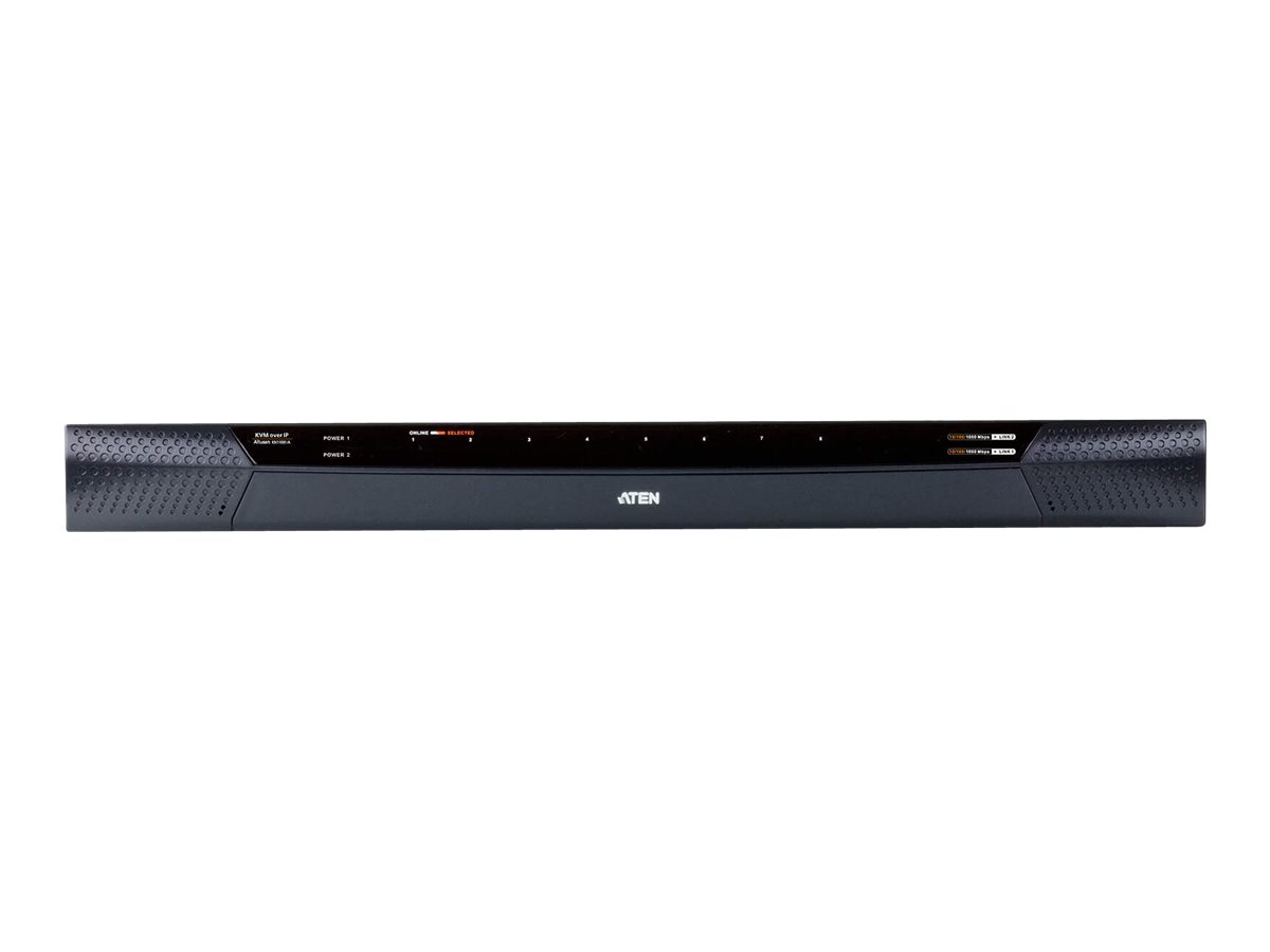 Aten | 1-Local/1-Remote Access 8-Port Cat 5 KVM over IP Switch with Virtual Media (1920 x 1200) | KN1108VA-AX-G - Image 3