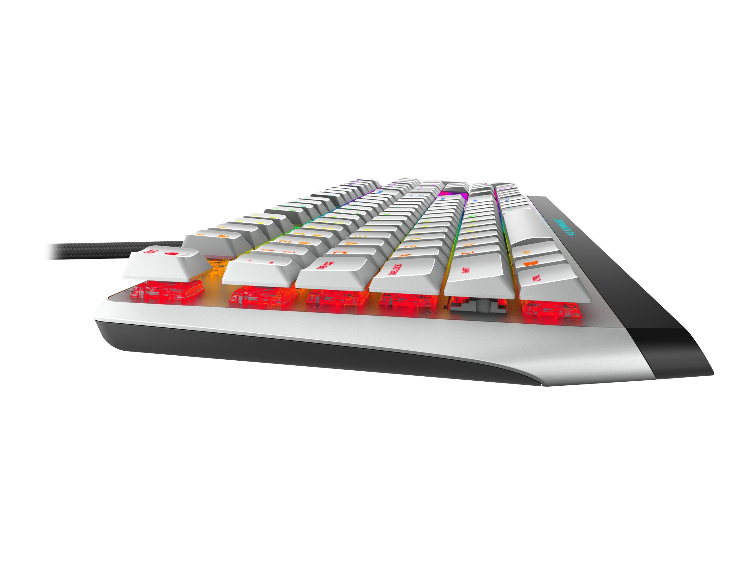 Dell | Alienware Gaming Keyboard | AW510K | Mechanical Gaming Keyboard | Wired | EN | Black/Silver | USB | English | 910 g - Image 4