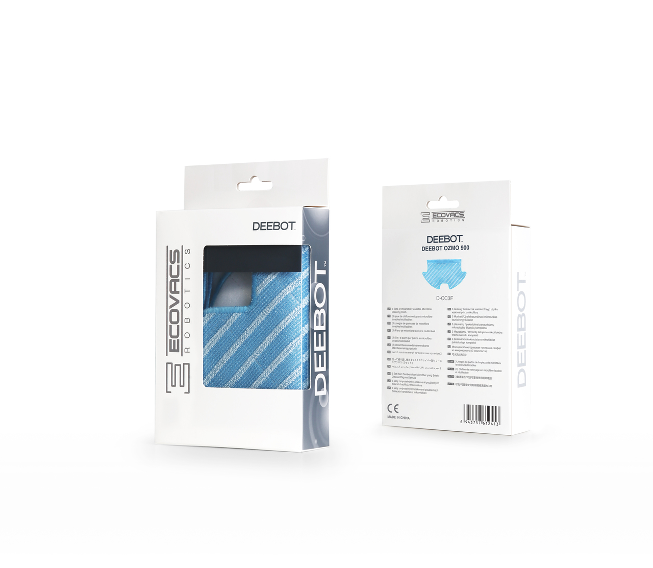Ecovacs | DEEBOT Mop Kit | D-CC3F | Blue - Image 3