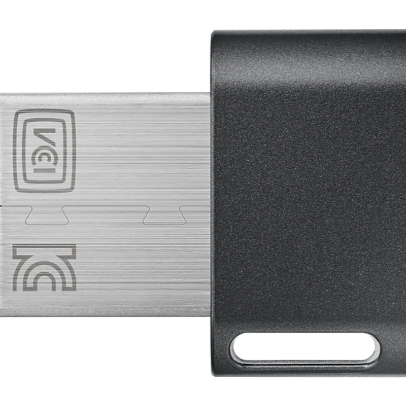 Samsung | FIT Plus | MUF-64AB/APC | 64 GB | USB 3.1 | Black/Silver - Image 2