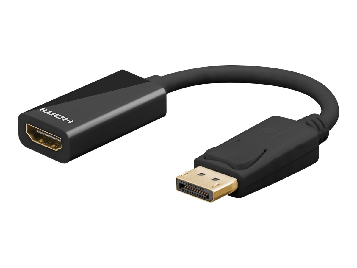 Goobay | DisplayPort/HDMI Adapter Cable | 67881 | DisplayPort Male | HDMI Female | 0.1 m - Image 2