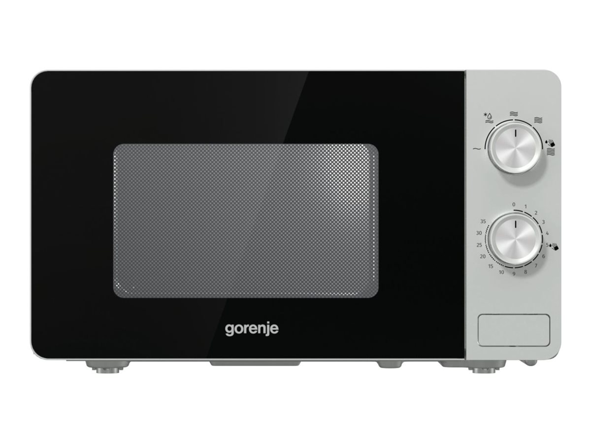 Gorenje | Microwave oven | MO17E1S | Free standing | 17 L | 700 W | Silver - Image 2