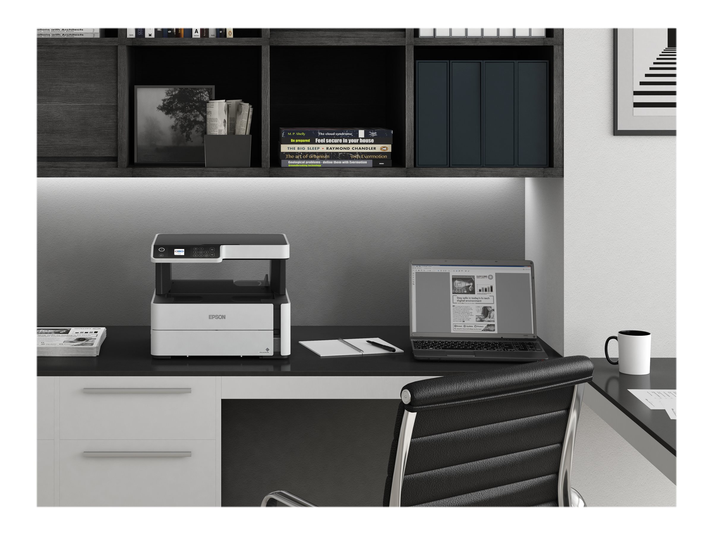 Epson 3 in 1 printer | EcoTank M2170 | Inkjet | Mono | All-in-one | A4 | Wi-Fi | White - Image 32