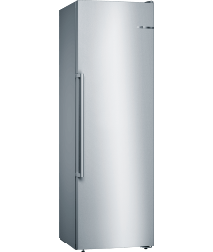 Bosch | Freezer | GSN36AIEP | Energy efficiency class E | Upright | Free standing | Height 186 cm | Total net capacity 242 L | No Frost system | Display | Stainless steel