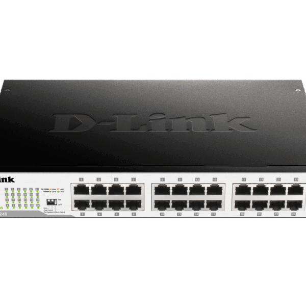 D-Link | Switch | DGS-1024D | Unmanaged | Desktop | Gigabit Ethernet (copper) ports quantity 24 | Power supply type Internal