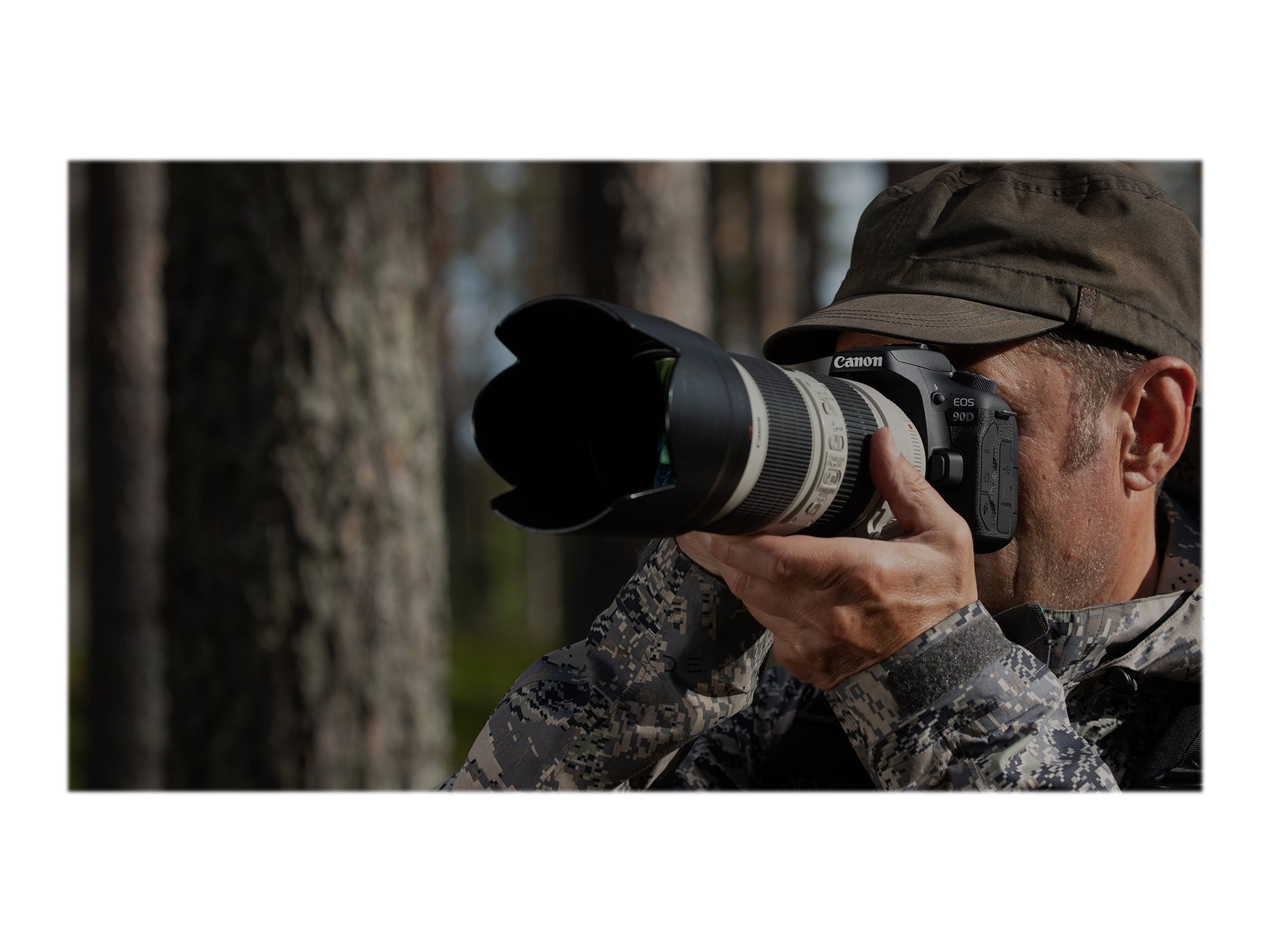 Canon | EOS | 90D | SLR Camera Body | Megapixel 32.5 MP | ISO sensitivity (max) 25600 | Display diagonal 3 " | Wi-Fi | Video recording | APS-C | Black - Image 3