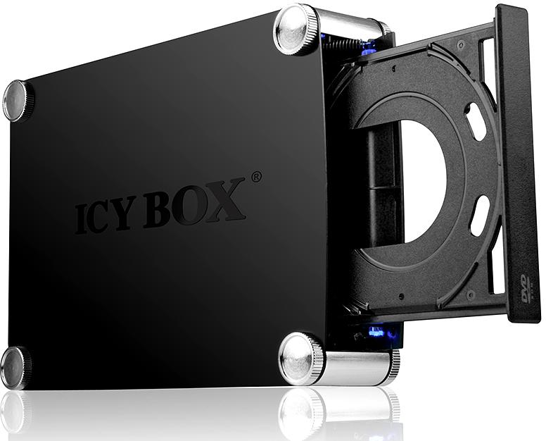 Raidsonic | ICY BOX | IB-550StU3S External enclosure for 5.25" SATA Blu-Ray/CD/DVD Drives and 3.5" HDDs | SATA | USB 3.0 - Image 4