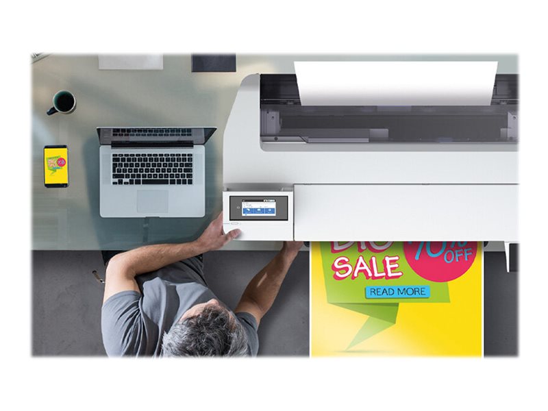 Epson SC-T3100X 220V | Colour | Inkjet | Large format printer | Wi-Fi | Maximum ISO A-series paper size Other | White - Image 35