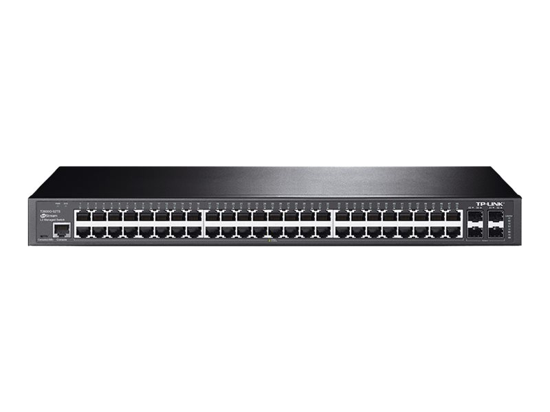 TP-LINK | Switch | T2600G-52TS | Managed L2 | Rackmountable | Gigabit Ethernet (copper) ports quantity 48 | SFP ports quantity 4 | 36 month(s) - Image 3