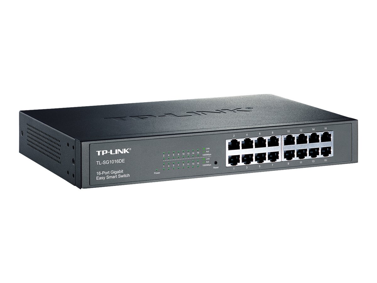 TP-LINK | Switch | TL-SG1016DE | Web Managed | Rackmountable | Gigabit Ethernet (copper) ports quantity 16 | 36 month(s) - Image 4