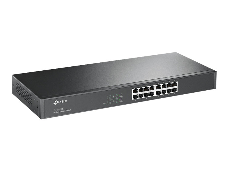 TP-LINK | Switch | TL-SG1016 | Unmanaged | Rackmountable | Gigabit Ethernet (copper) ports quantity 16 | 60 month(s) - Image 4