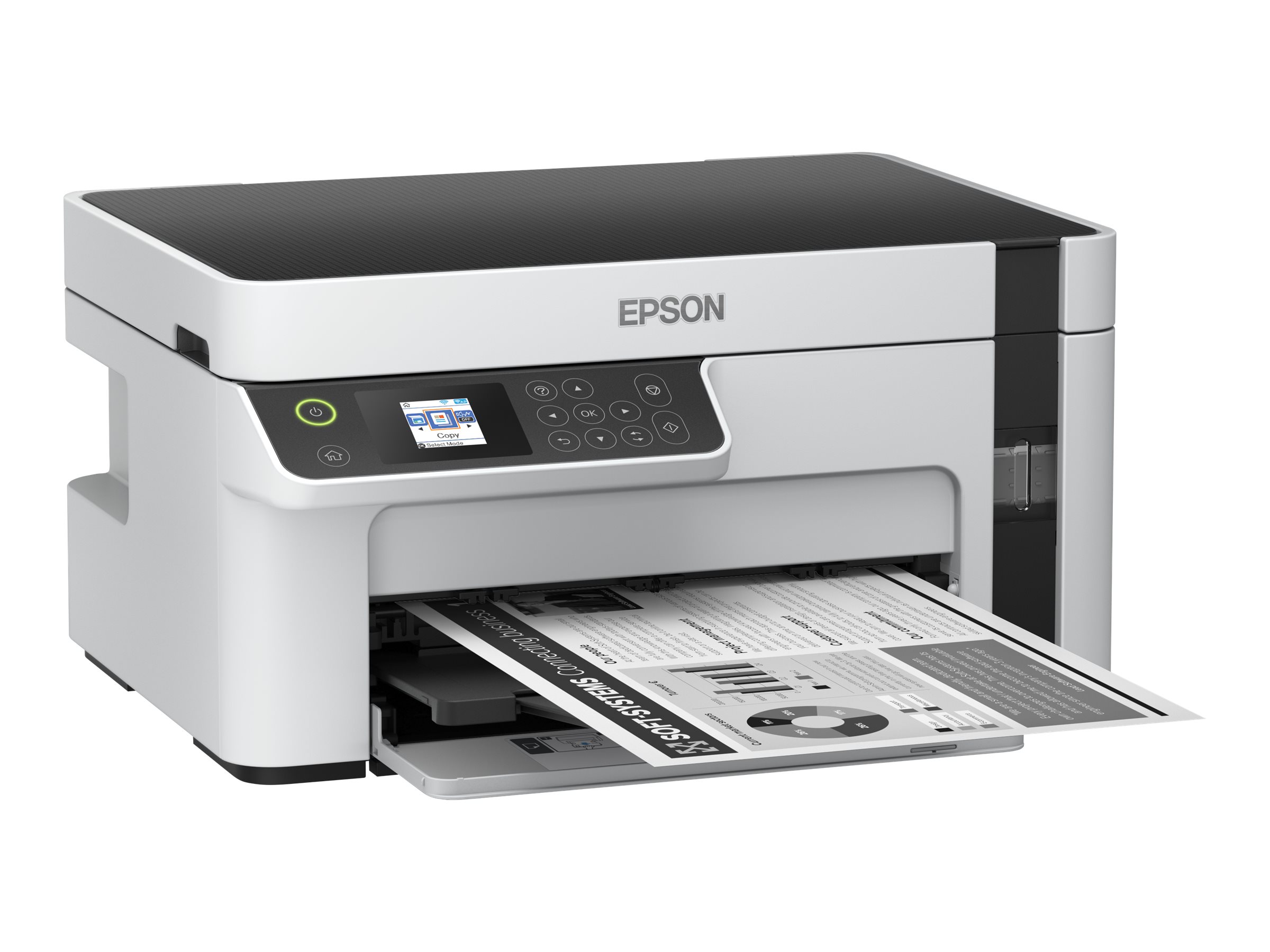 Epson Multifunction compact printer | EcoTank M2120 | Inkjet | Mono | A4 | Wi-Fi | White - Image 11