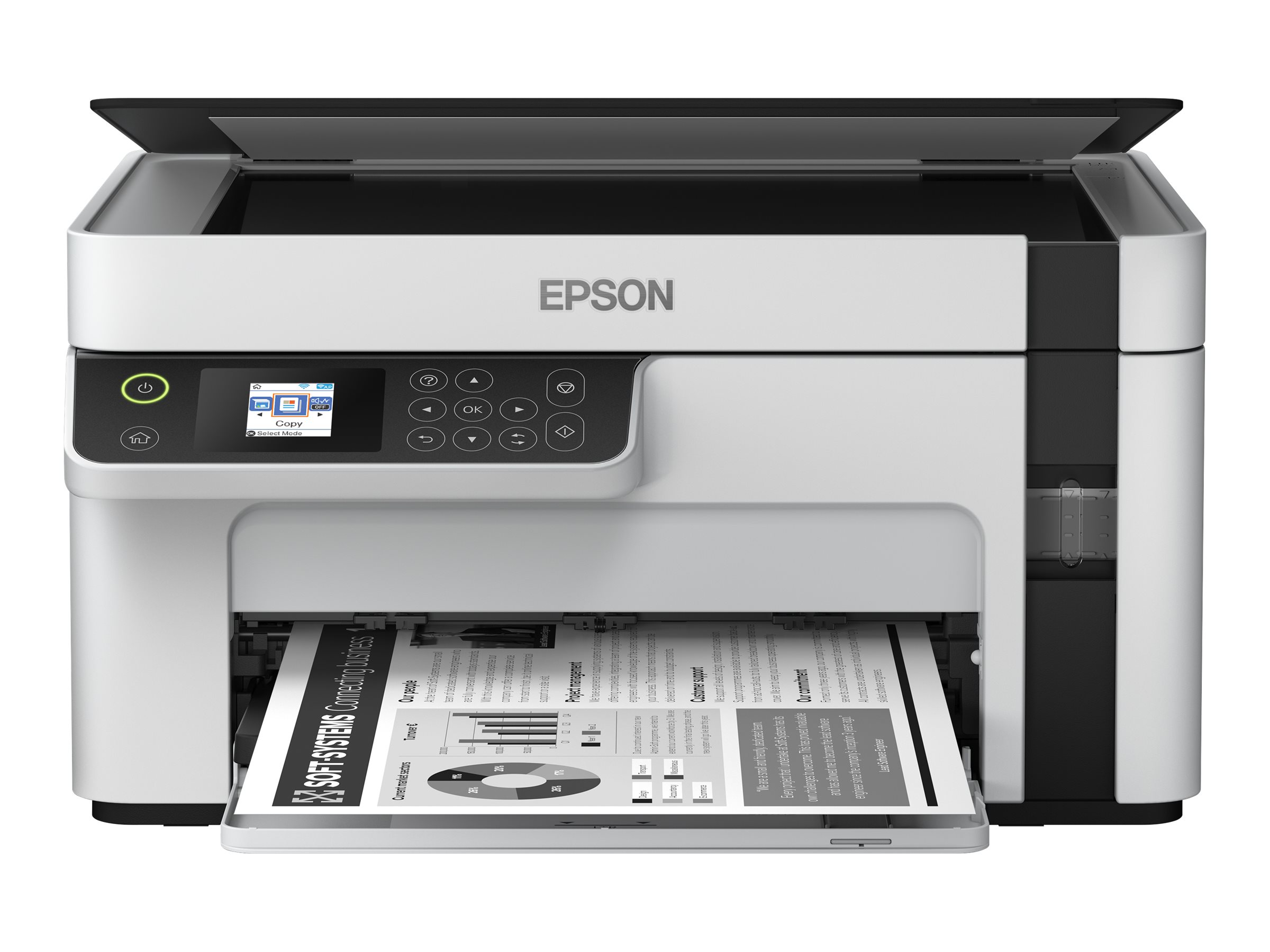 Epson Multifunction compact printer | EcoTank M2120 | Inkjet | Mono | A4 | Wi-Fi | White - Image 17
