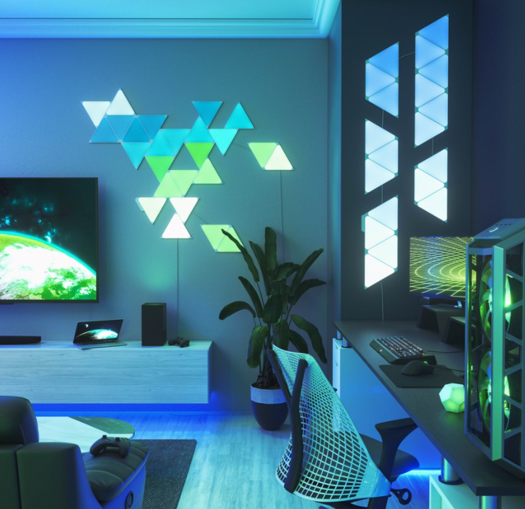 Nanoleaf | Shapes Triangles Starter Kit (15 panels) | 1.5 W | 16M+ colours - Image 11