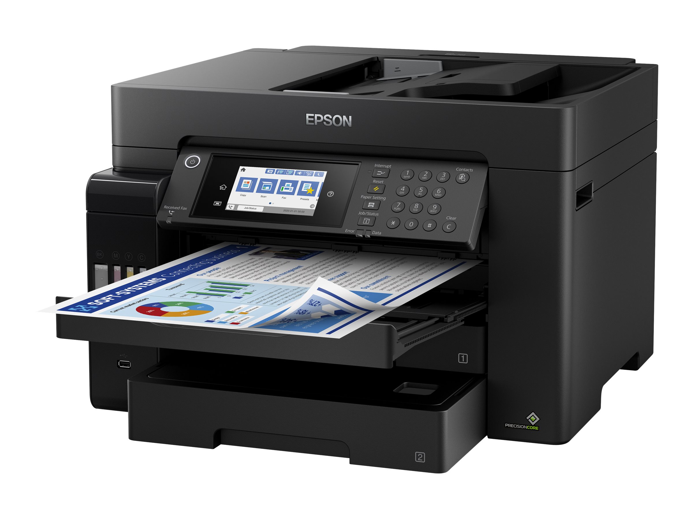 Epson EcoTank L15150 | Inkjet | Colour | Multicunctional Printer | A3+ | Wi-Fi | Black - Image 2