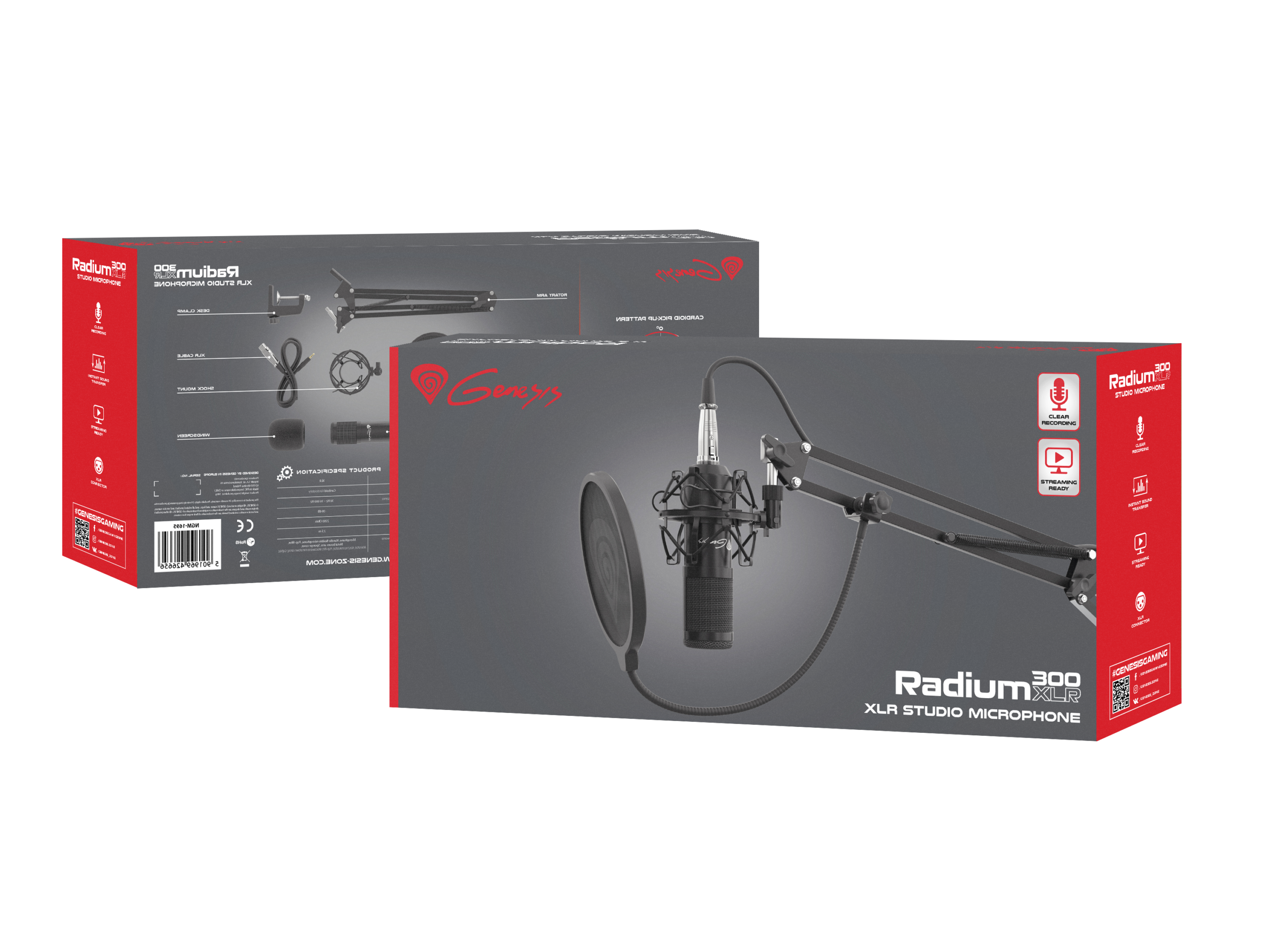 Genesis | Gaming Microphone | Radium 300 | Black | Wired - Image 12