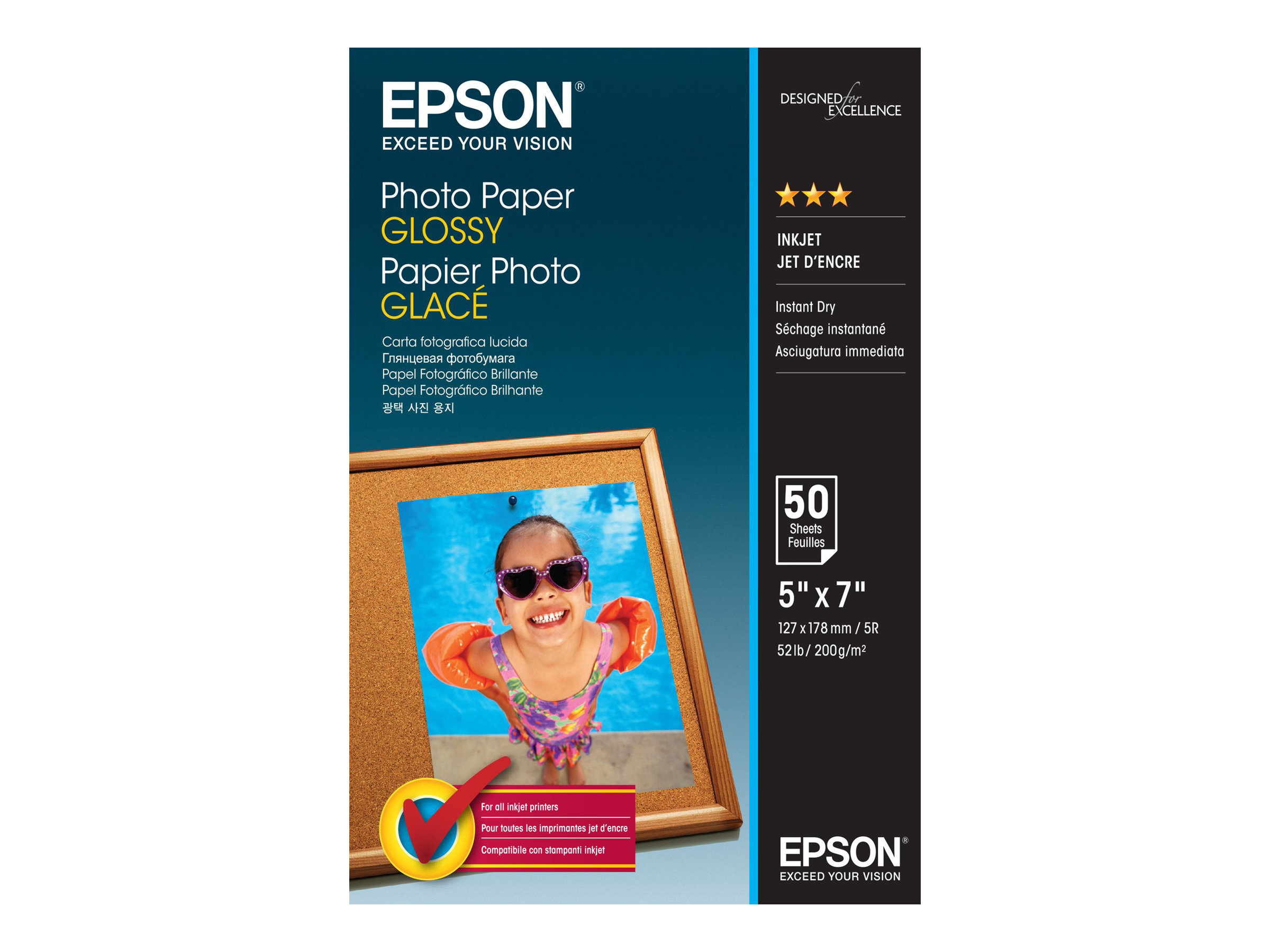 Photo Paper Glossy | 200 g/m² | 13 x 18 cm | Photo Paper - Image 2