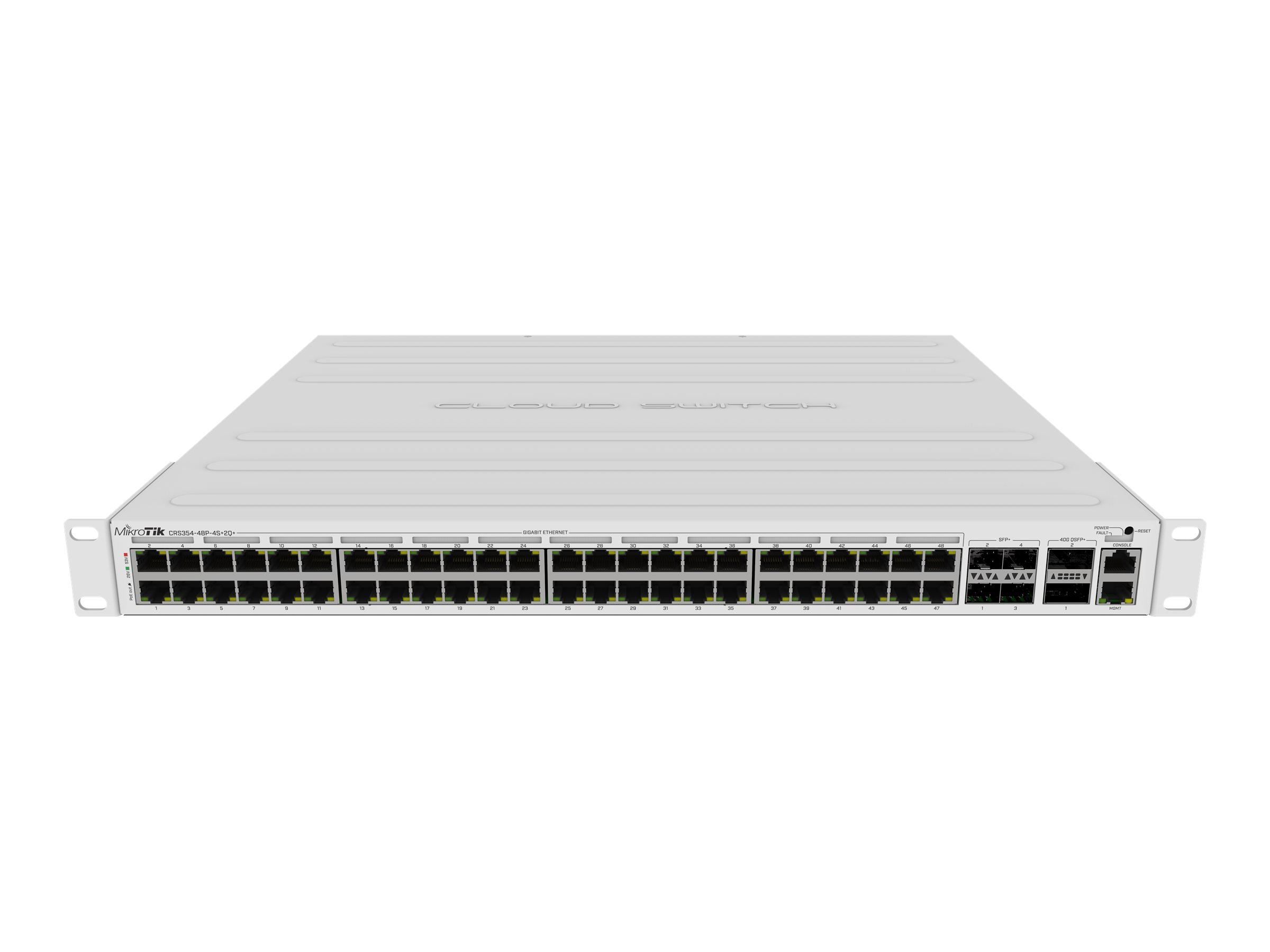 MikroTik Cloud Router Switch 354-48P-4S+2Q+RM with RouterOS L5 License | MikroTik | Rackmountable - Image 6