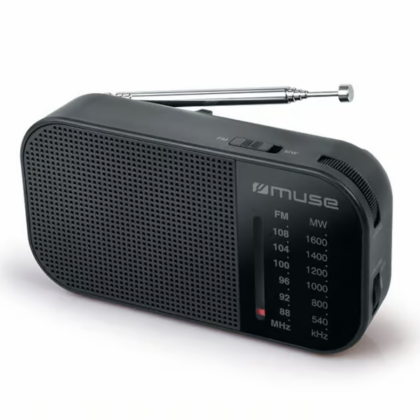 Muse | M-025 R | Portable radio | Black