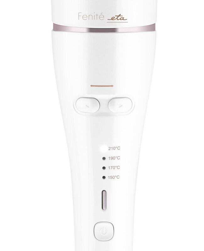 ETA | Fenité Curling Iron | ETA932790000 | Ion conditioning | Temperature (max) 210 °C | Number of heating levels 4 | Display No display | 33 W | White - Image 5