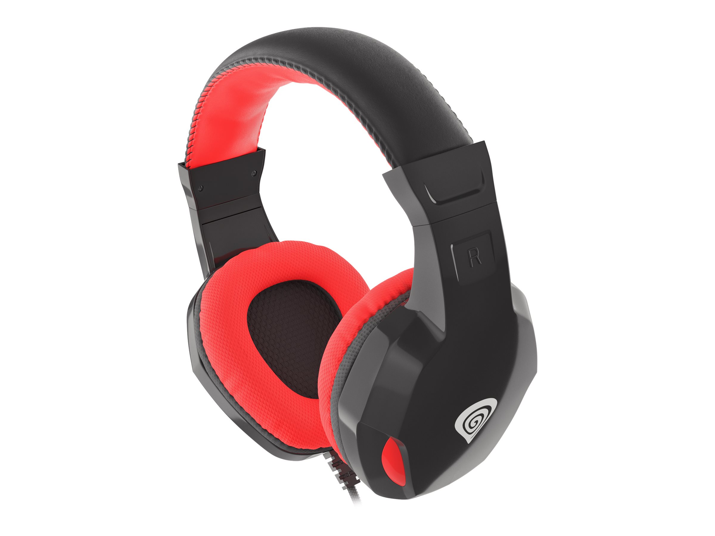 GENESIS ARGON 110 Gaming Headset, On-Ear, Wired, Microphone, Black/Red | Genesis | ARGON 110 | Wired | On-Ear - Image 4