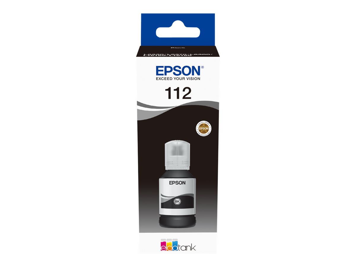 Epson 112 EcoTank Pigment | C13T06C14A | Ink Bottle | Black - Image 3