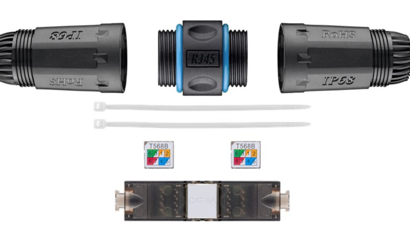 Goobay | Outdoor (IP68) LAN cable connector, CAT 6A UTP unshielded | 44416 - Image 4
