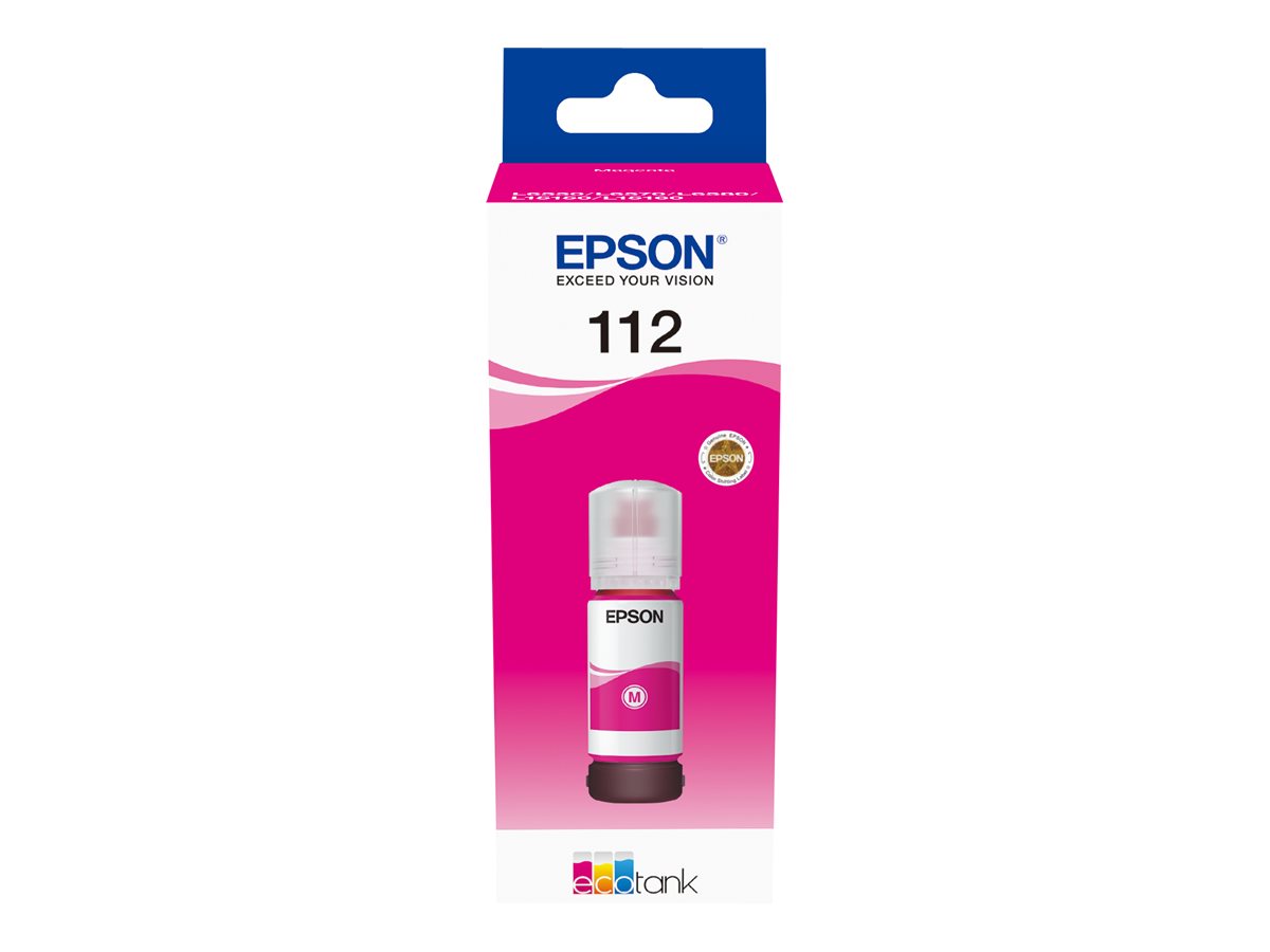Epson 112 EcoTank Pigment | C13T06C34A | Ink Bottle | Magenta - Image 6