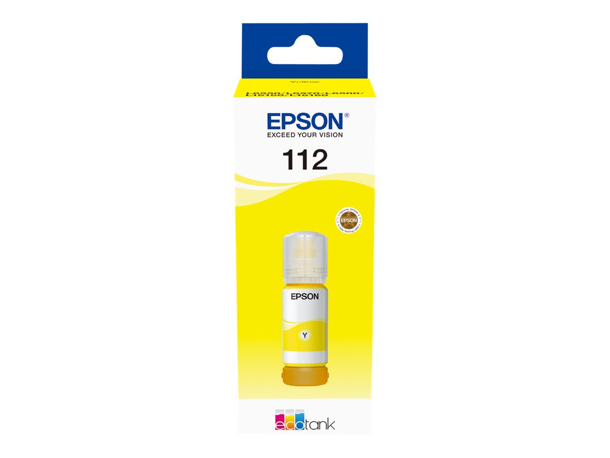 Epson 112 EcoTank Pigment | C13T06C44A | Ink Bottle | Yellow - Image 3