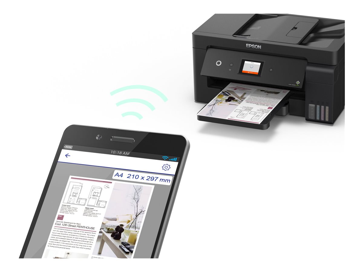 Epson EcoTank | L14150 | Inkjet | Colour | Multifunction Printer | A3+ | Wi-Fi | Black - Image 23