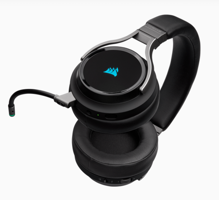 Corsair | High-Fidelity Gaming Headset | VIRTUOSO RGB WIRELESS | Wireless | Over-Ear | Wireless - Image 9