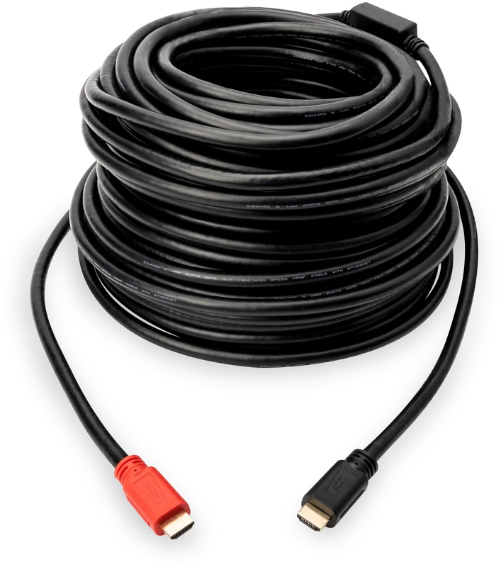 Digitus | High Speed HDMI Cable with Signal Amplifier | DB-330118-100-S | HDMI Male (type A) | HDMI Male (type A) | HDMI to HDMI | 10 m - Image 3