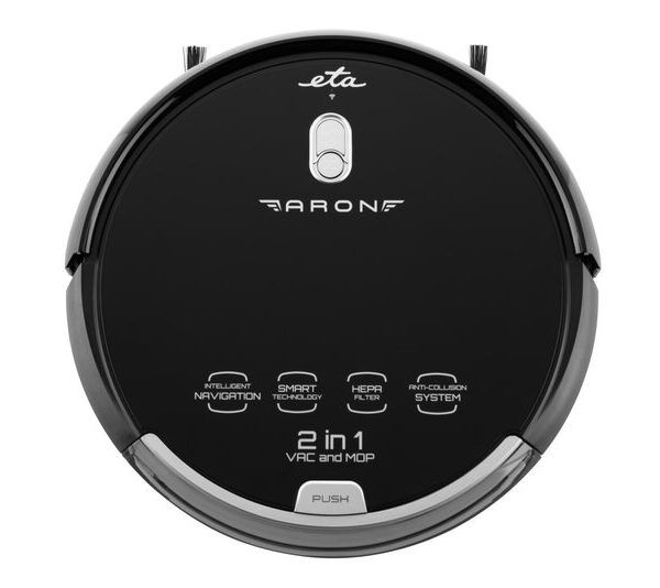 ETA | Vacuum cleaner | Aron ETA251290000 | Wet&Dry | Operating time (max) 120 min | Lithium Ion | 2400 mAh | Dust capacity 0.3 L | Black | Battery warranty 24 month(s)