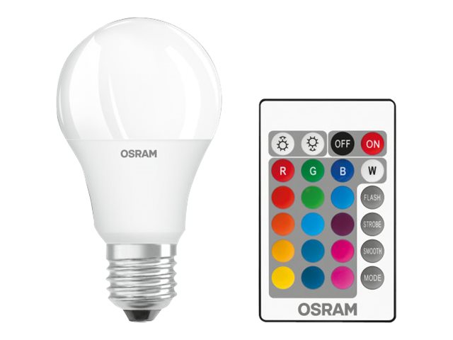 LED Star+ Classic A RGBW FR 60 dimmable 9W/827 E27 bulb with Remote Control | 9 W | RGBW - Image 2