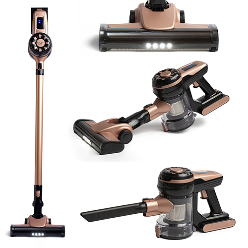 Adler | Vacuum Cleaner | AD 7044 | Cordless operating | Handstick and Handheld | - W | 22.2 V | Operating time (max) 40 min | Bronze | Warranty 24 month(s) - Image 2