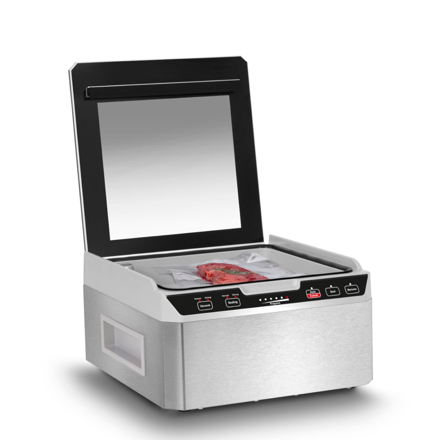 Caso | Chamber Vacuum sealer | VacuChef 40 | Power 280 W | Stainless steel - Image 4