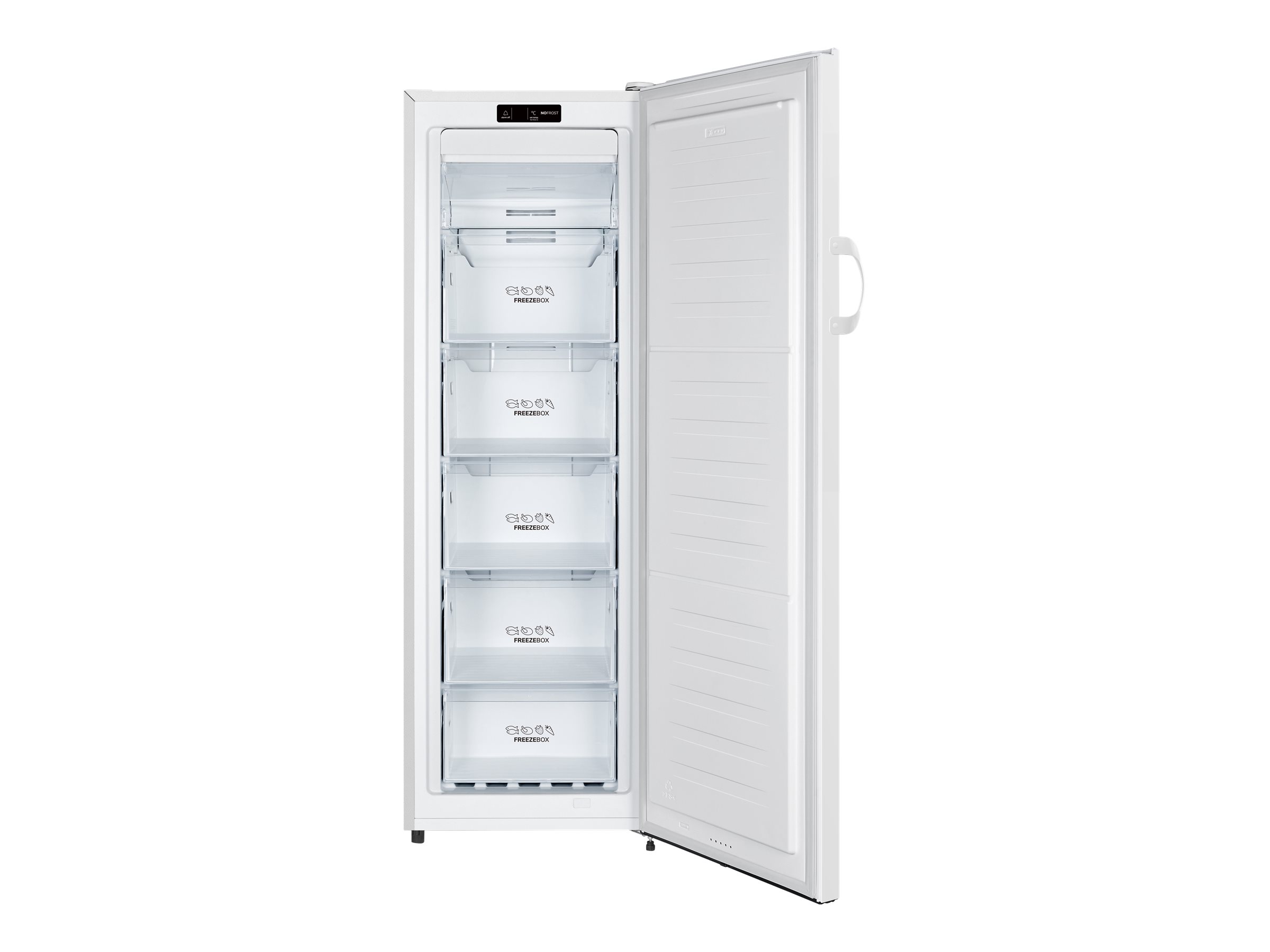 Gorenje | Freezer | FN4172CW | Energy efficiency class E | Upright | Free standing | Height 169.1 cm | Total net capacity 194 L | No Frost system | White - Image 4