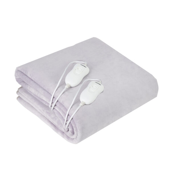 Adler | Electirc heating under-blanket | AD 7426 | Number of heating levels 4 | Number of persons 2 | Washable | Remote control | Coral fleece | 2 x 60 W | Grey