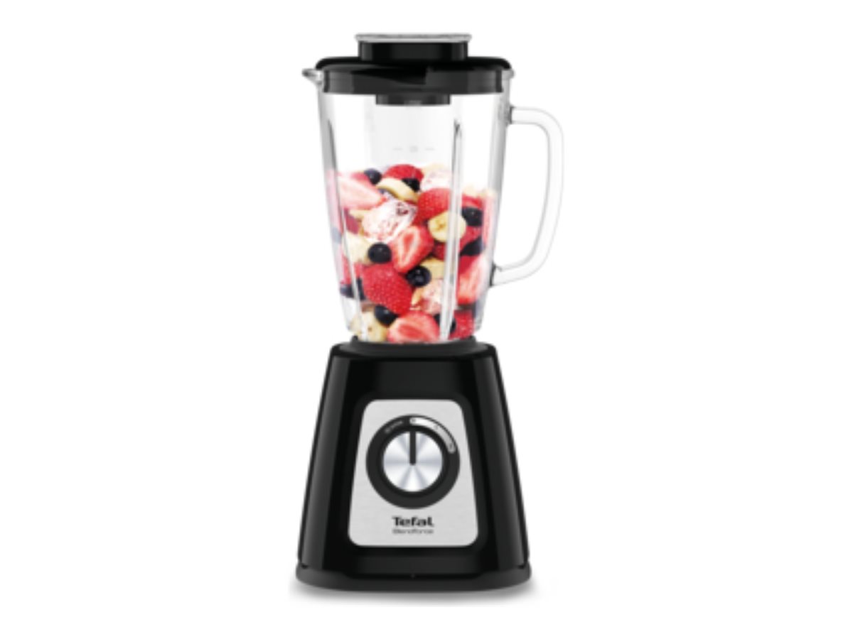 TEFAL | Blender | BlendForce 2 BL435831 | Tabletop | 800 W | Jar material Glass | Jar capacity 1.75 L | Ice crushing | Black - Image 2