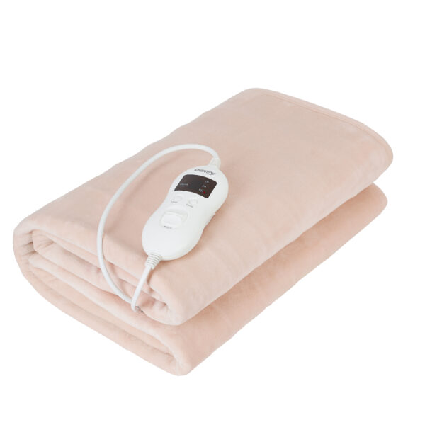 Camry | Electric blanket | CR 7423 | Number of heating levels 8 | Number of persons 1 | Washable | Coral fleece | 60 W | Beige