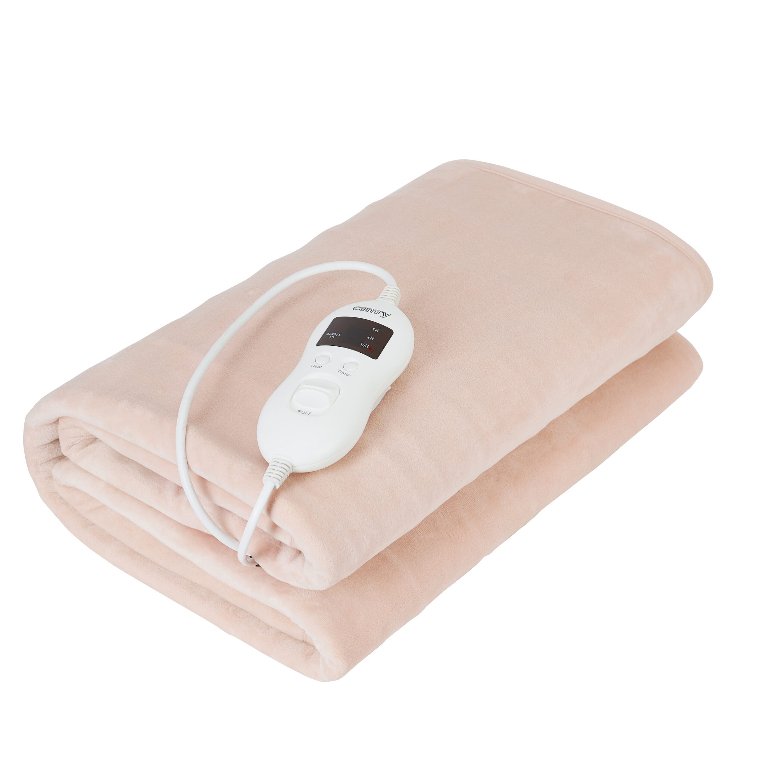 Camry | Electric blanket | CR 7423 | Number of heating levels 8 | Number of persons 1 | Washable | Coral fleece | 60 W | Beige