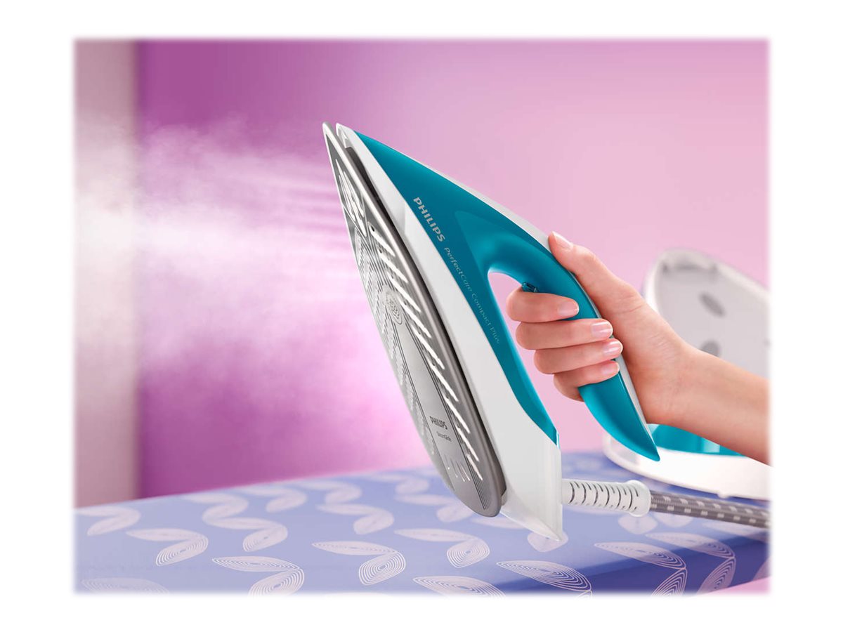 Philips | Iron | GC7920/20 | Steam Iron | Water tank capacity 1500 ml | Continuous steam 120 g/min | Green - Image 15