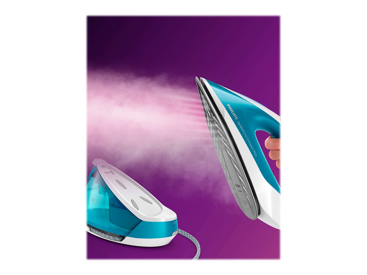 Philips | Iron | GC7920/20 | Steam Iron | Water tank capacity 1500 ml | Continuous steam 120 g/min | Green - Image 16