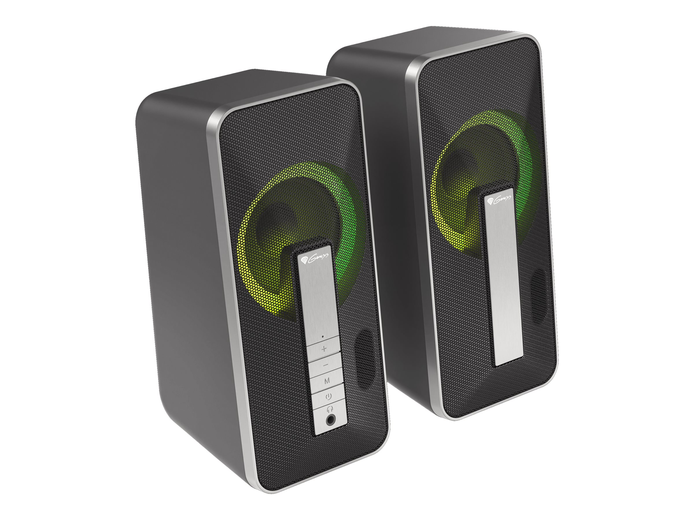 Genesis | Computer Speaker | Helium 100BT RGB | Bluetooth | Silver/Black | Gaming Speakers | Wireless connection - Image 7