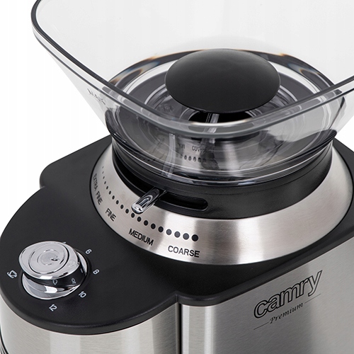 Camry | Coffee Grinder | CR 4443 | 200 W | Coffee beans capacity 230 g | Number of cups 12 per container pc(s) | Inox - Image 6