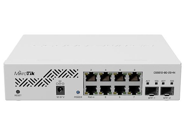 Cloud Router Switch | CSS610-8G-2S+IN